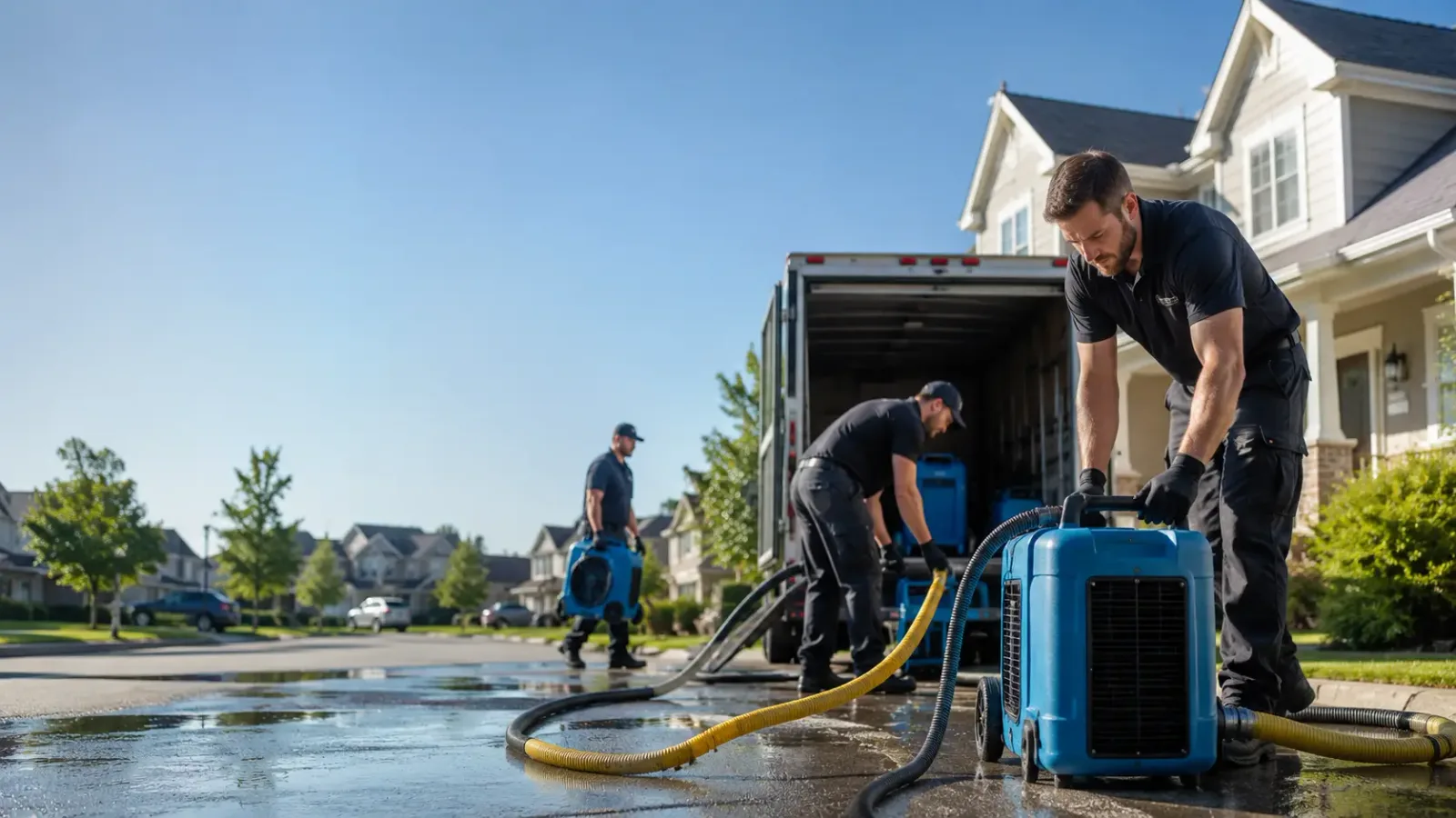 Water Damage Mitigation in Mcdade, TX